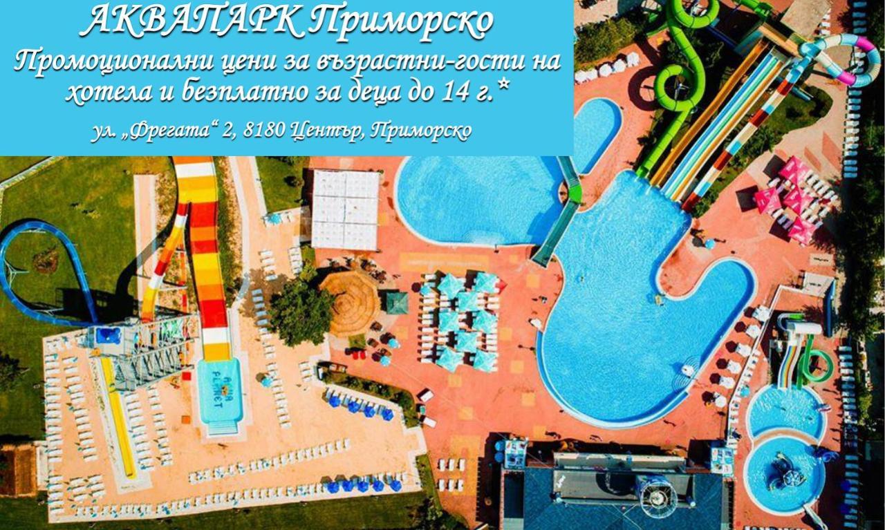 Hotel Perla Beach Luxury Primorsko Bagian luar foto